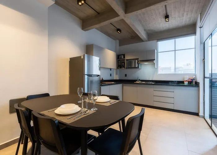 P402 Private Balcony 3bdrm 2bth Ac Rooftop * Mexico City